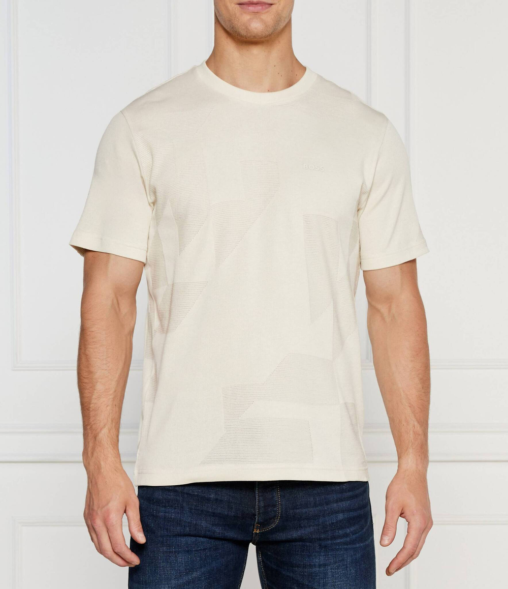 Футболка Jagged BOSS GREEN - бежевый(50519371)