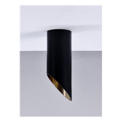 Светильник настенно-потолочный спот ЭРА OL26 BK MR16/GU10, черный