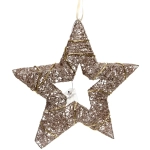 Сувенир с подсветкой «Звёздное небо» 35 см (батарейки 2 AA), Золото (свечение-теплый белый)