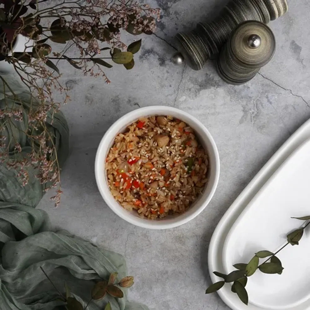 Салатник 600 мл d 12 см h8 см белый фарфор P.L. Proff Cuisine [6]