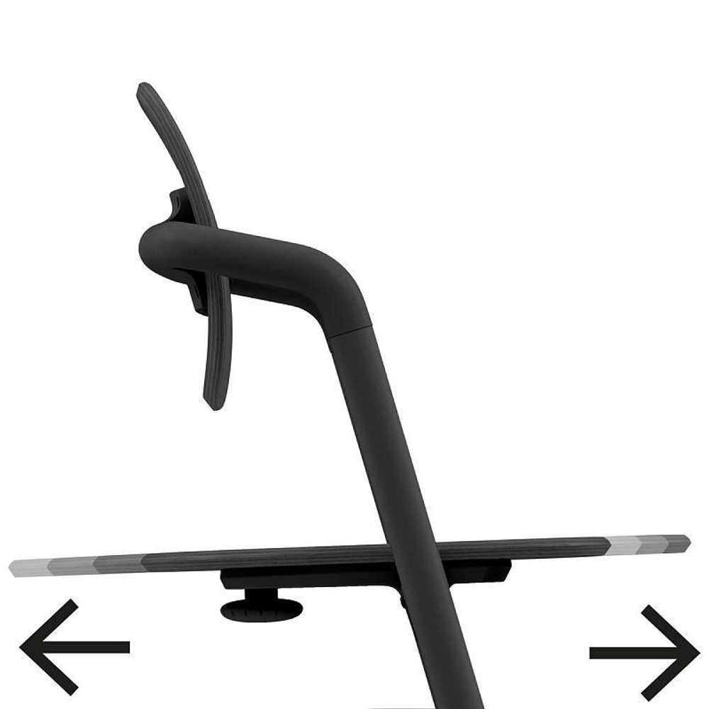 Стульчик для кормления Cybex Lemo 4 в 1 с мягкими чехлами Comfort Inlay Stunning Black/Stunning Black