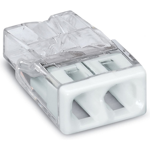 Клеммник WAGO 2 (одножильных) х 0,5-2,5 мм 24A Cu [уп. 100шт] 2273-202