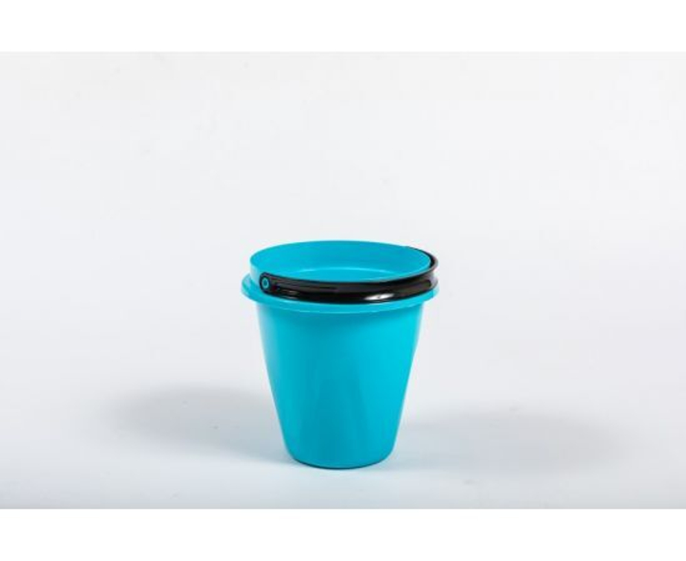 Ведро Лайт непрозрачное для дома и дачи, 8л, голубой