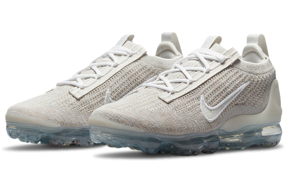 Кроссовки Nike Vapormax Flyknit 2021 "Oatmeal Tan" (Женская размерная сетка)