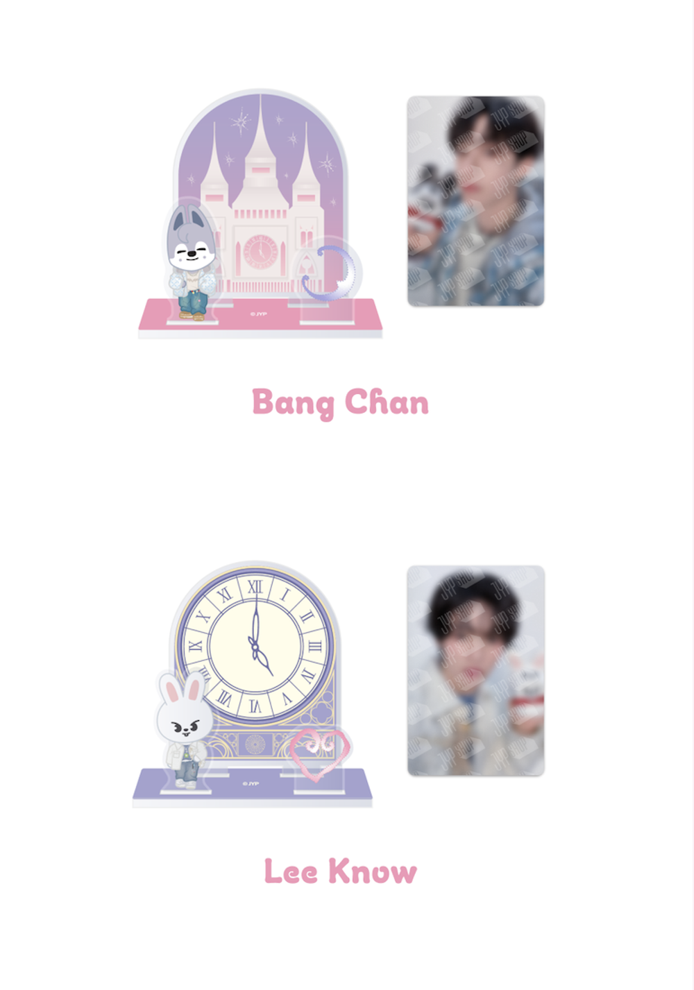 Акриловый стенд Stray Kids SECRET ACRYLIC STAND - SKZ 5'CLOCK
