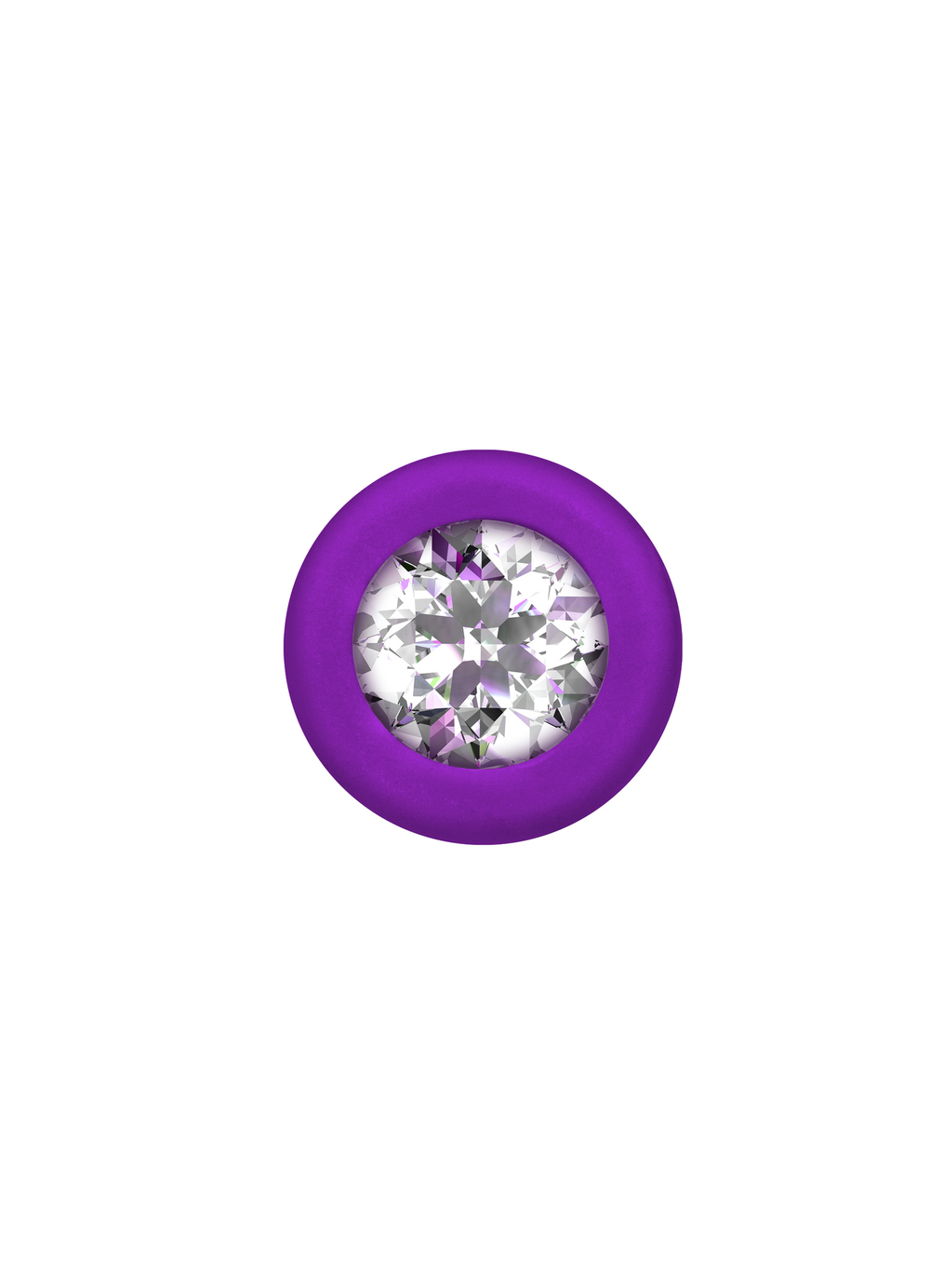 Анальная Цепочка с Кристаллом Emotions Chummy Purple 1401-03lola