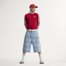 ADIDAS X COCA-COLA Джинсовые шорты, индиго