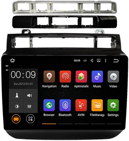 Магнитола для VW Touareg 2010-2018 (RCD550) - AIROC 2K RX-3712 Android 13, QLed+2K,  ТОП процессор, 8/128, CarPlay, SIM-слот