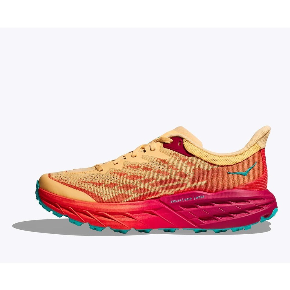 Кроссовки женские HOKA W SPEEDGOAT 5 WIDE IMPALA / FLAME
