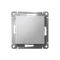 Выключатель 1-кл. СП AtlasDesign 10А IP20 (сх. 1) 10AX с самовозвратом механизм алюм. SE ATN000315