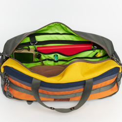 Сумка Technic Sling Baguette морковный/темно-синий/желтый