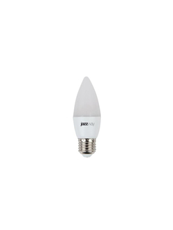 Лампа светодиодная PLED-SP 7Вт C37 свеча 3000К тепл. бел. E27 530лм 230В JazzWay 1027825-2
