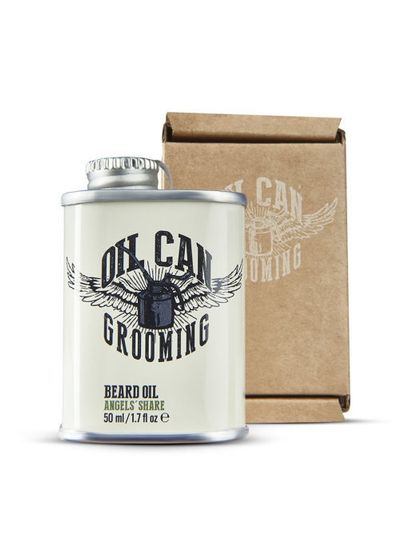 Масло для бороды Oil Can Grooming, с ароматом цитруса и дуба, 50 мл