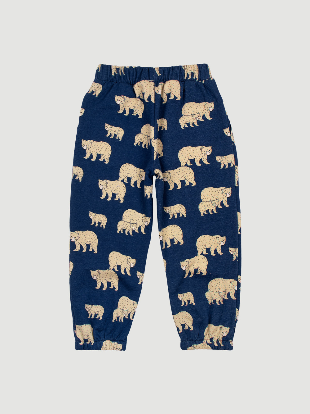 Утеплённые брюки на резинке Mjölk Бурые мишки