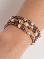 40081410 Браслет Роман с камнем