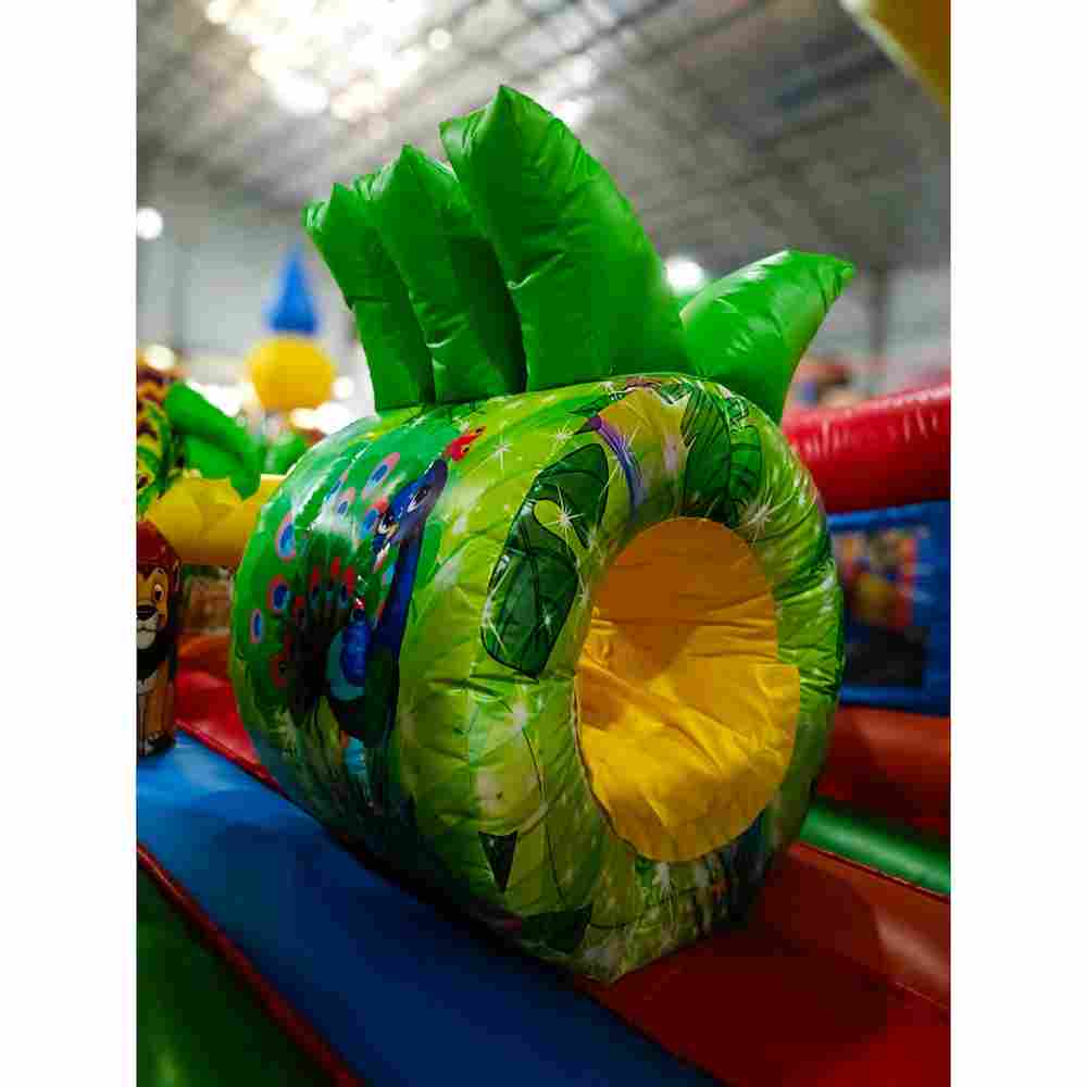 Коммерческий надувной батут "Сафари приключения" 6*5*2.8 м