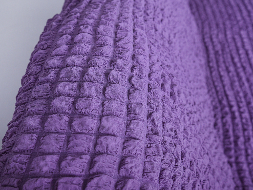 Чехол на трехместный диван без подлокотников Модерн, цвет Лиловый