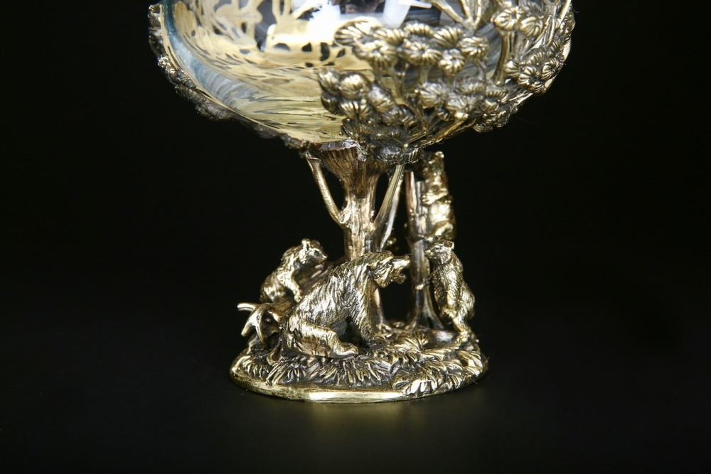 Бокал для коньяка "Три медведя"