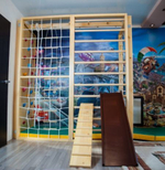 Дополнительная веревочная секция для комплекса "Гималаи" - Цветная