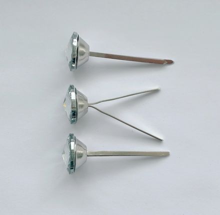 Стразы 22 мм на двойной ножке