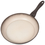 Сковорода алюминий, 28 см, антиприг, Daniks, Ombre, беж-шоколад, FPW-28-SM-AMBR-B, индукц