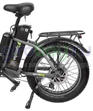 Электровелосипед Syccyba F11 Pro Dual 48V/23Ah (полный привод) - Серый обод фото №11