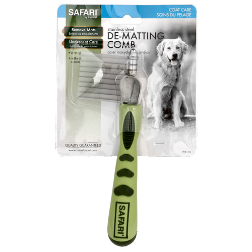 Safari, щетка для снятия спутывания из высококачественной стали, 1 шт.