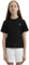 Футболка для девочек 7/6 Mia T-shirt - Black