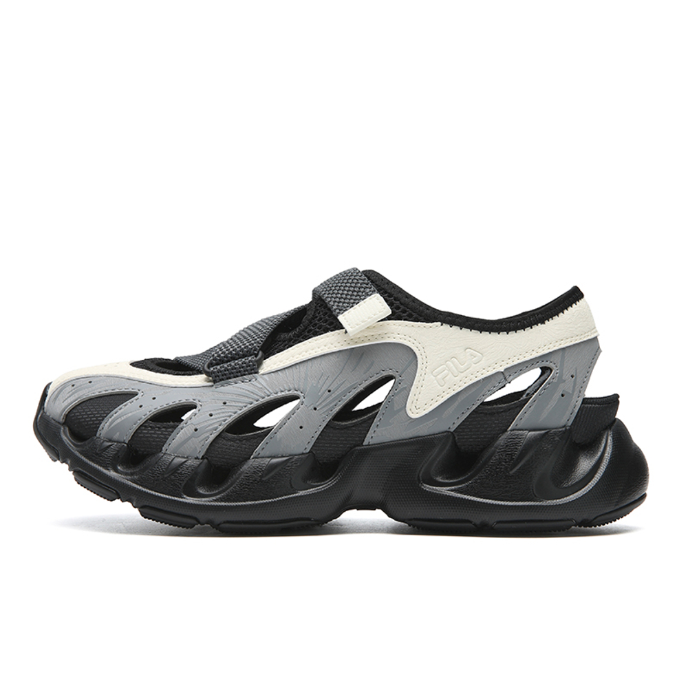 FILA VETTA Beach Sandals Women"s Antique White/Wild Dove Gray