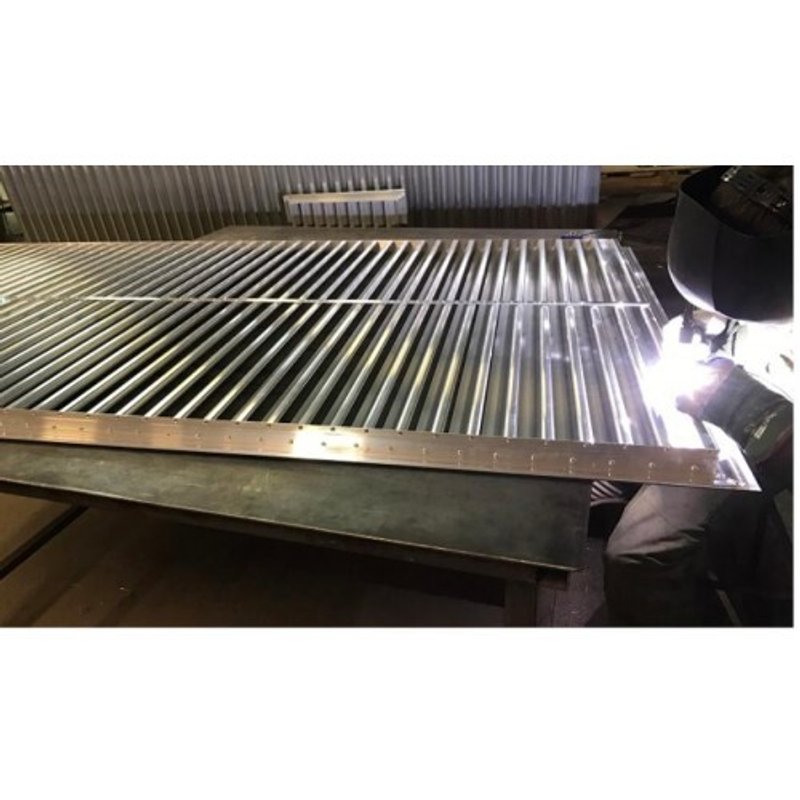 Вентиляционная решетка наружная металлическая НС