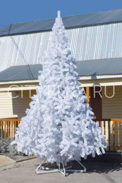 Ель искусственная интерьерная "Рублёвская", белая