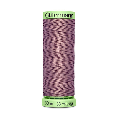 Нить Top Stitch 30/30 м для декоративной отстрочки, Gutermann, 126 бежево-стальной