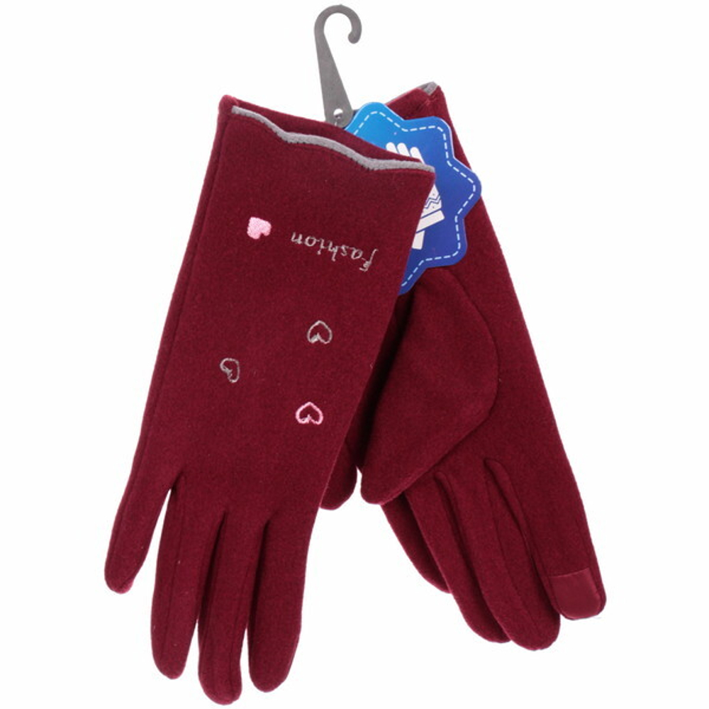 Перчатки женские «Manhattan», классика, утепленные иск. мех, микс 5 цветов, размер универсальный 23*8,5см.