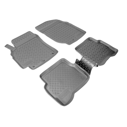 Ковры в салон Norplast/Unidec для Nissan Almera Classic (2006-)Полиуретан,Черный, арт.NPL-Po-61-05