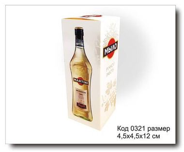 Коробочка Код 0321 размер 4.5х4.5х12 см 