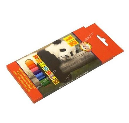 Карандаши цветные 12цв. Koh-i-noor Животные
