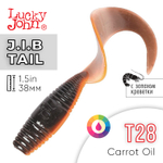Твистер Lucky John J.I.B. TAIL 1.5" (38 мм), 15шт/уп