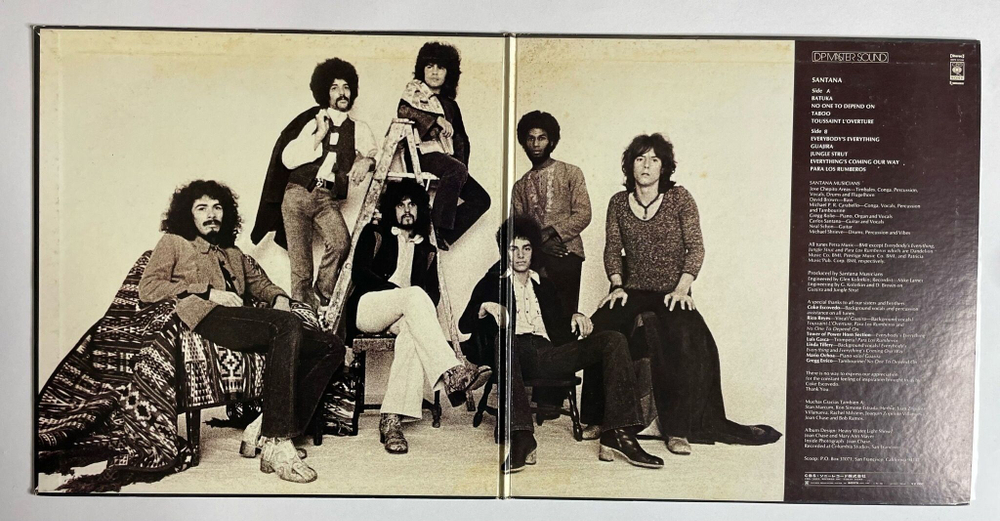 Винтажная виниловая пластинка LP Santana III (Japan 1972) (No Obi)