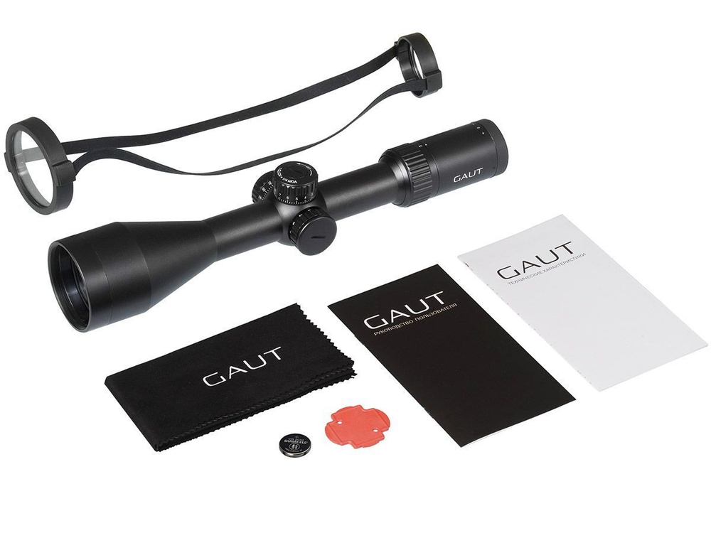 Прицел Gaut Nephrite 3-12x56, сетка 61 (Half MD) (N31256-61)