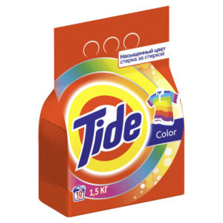 TIDE 1.5кг Color Авт СМС порошок