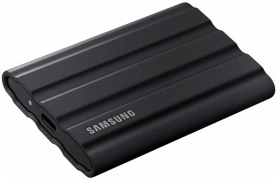 2 ТБ Внешний SSD Samsung T7 Shield, USB 3.2 Gen 2 Type-C, black
