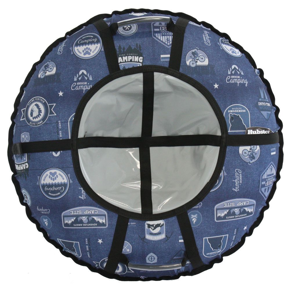 Тюбинг Hubster Фьюжн Кемпинг синий, серый