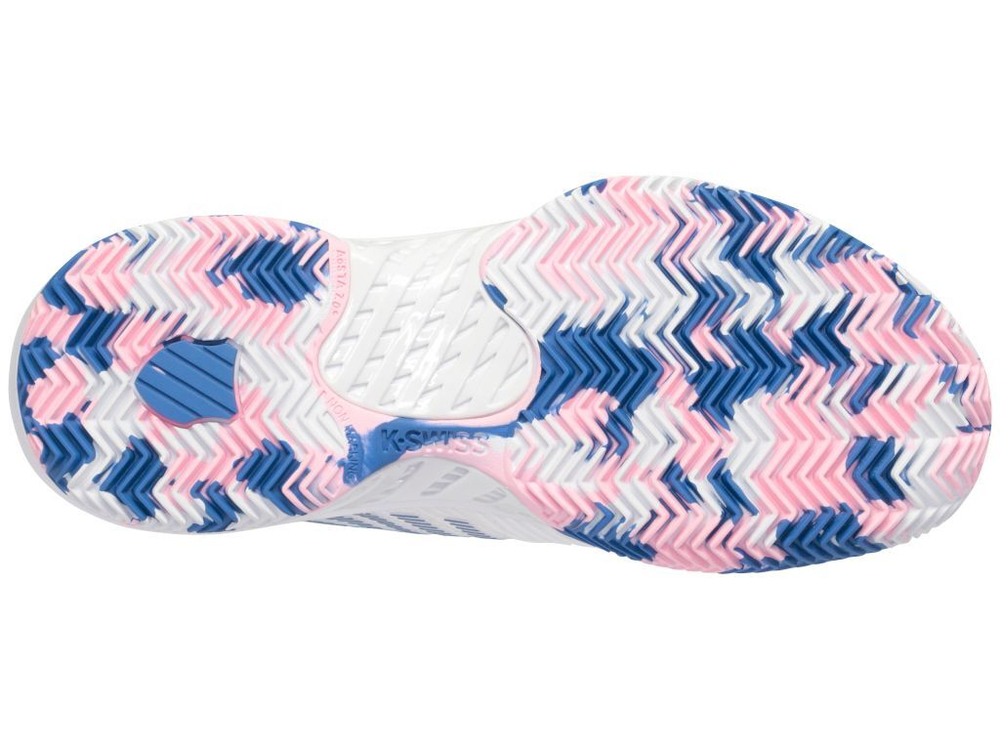 Женские Кроссовки теннисные K-Swiss Hypercourt Supreme HB Women - white/sapphire/pink