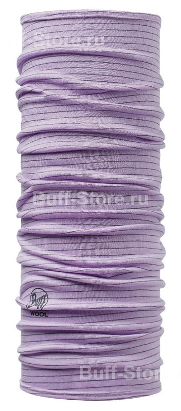 Шарф-труба шерстяной Buff Lavender Mist Фото 1