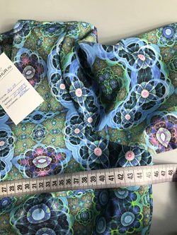 Платье Joliesse с абстракцией, маркировка 40, визуально на 46 размер