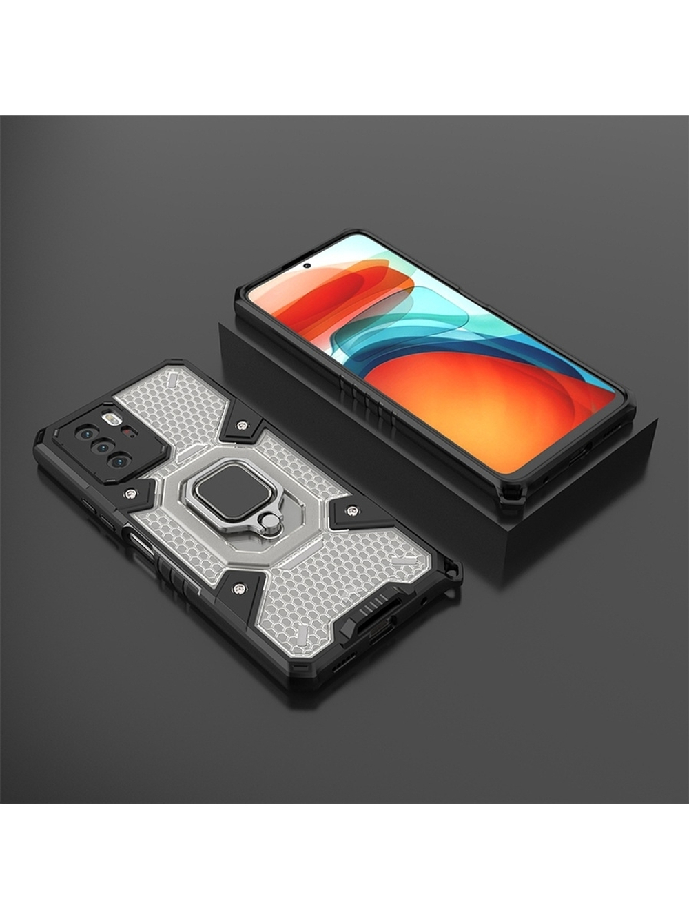 Противоударный чехол с Innovation Case с защитой камеры для Xiaomi Poco X3 GT