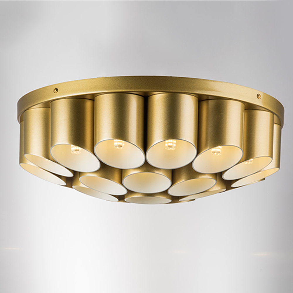 720222 Люстра SIENA 22х40W G9 ЗОЛОТО/БЕЛЫЙ