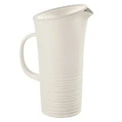 Кувшин с крышкой Tierra, 1,8 л, молочно-белый