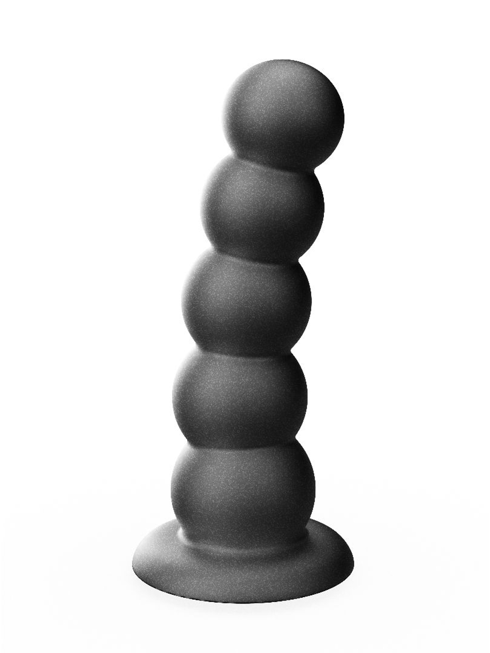 Черная насадка-плаг на харнесс PLATINUM 9 - 24 см. (Цвет: черный)