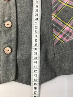 Жилет серый школьный на 12 лет